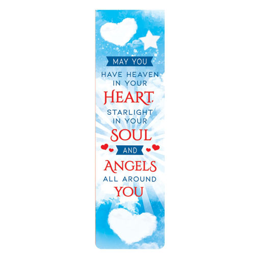 Picture of MAGNETIC BOOKMARK MAY YOU HAVE HEAVEN IN YOUR HART STARLIGHT